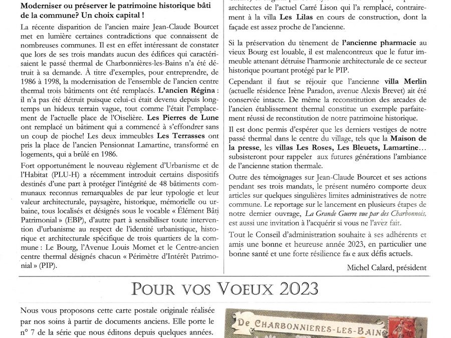 Gazette de Cadichon n°49 – Janvier à Mars 2023