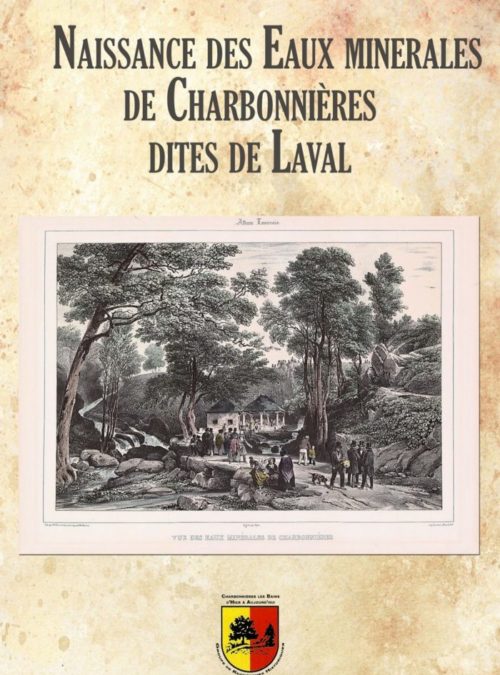 Naissance des Eaux minérales de Charbonnières dites de Laval : Nouveau livre en prévente !