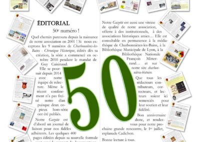 Gazette de Cadichon n°50 – Avril à Juin 2023