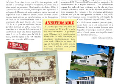 Gazette de Cadichon n°56 – Octobre à Décembre 2024