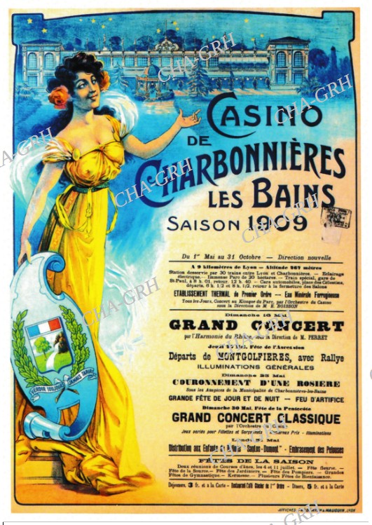 CP n°3 Affiche Frederich & Mauguin coll CHA-GRH