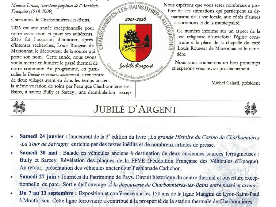 Gazette de Cadichon n°62 – Avril à Juin 2026