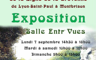 150 ans de la ligne de la Brévenne – Mangini, conférences et exposition du 7 au 13 septembre 2026